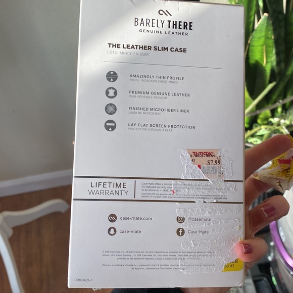 Casemate fairly there a genuine leather 2 mm thin iPhone 6 .1 slim case - Picture 2 of 2